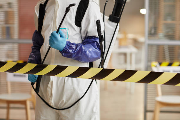 Professional Blood Cleanup technician working in New Castle, NH